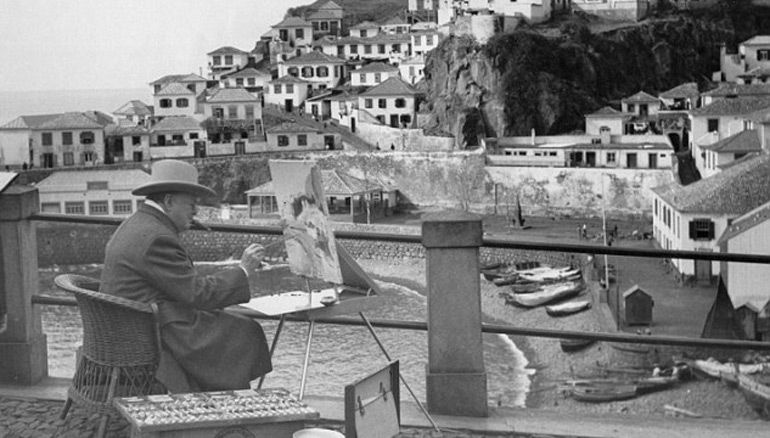 Em 1950, Winston Churchill esteve na Madeira.&nbsp;