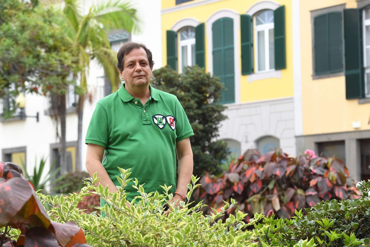 João Henrique de Freitas já foi líder do PAN-Madeira. Foto Hélder Santos/ASPRESS