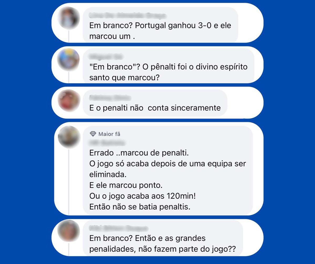 Comentários que invadiram as redes sociais do DIÁRIO.