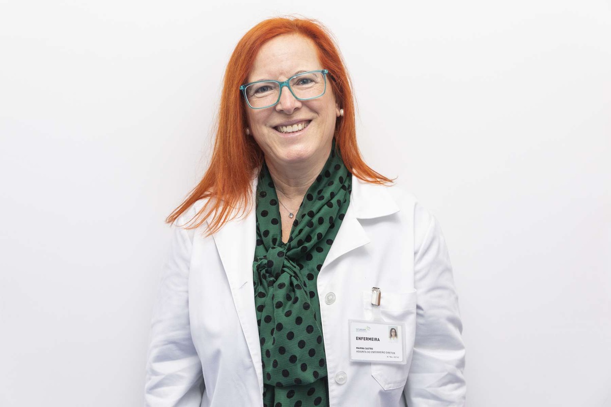 Marina Castro, enfermeira gestora responsável pelo Bloco Operatório do Hospital Dr. Nélio Mendonça.&nbsp;