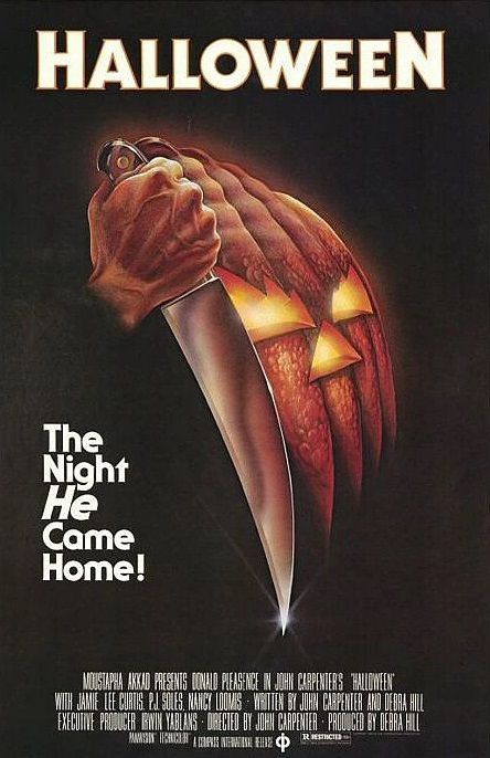 Cartaz do filme de terror de John Carpenter que estreou no Funchal no final de 1980.