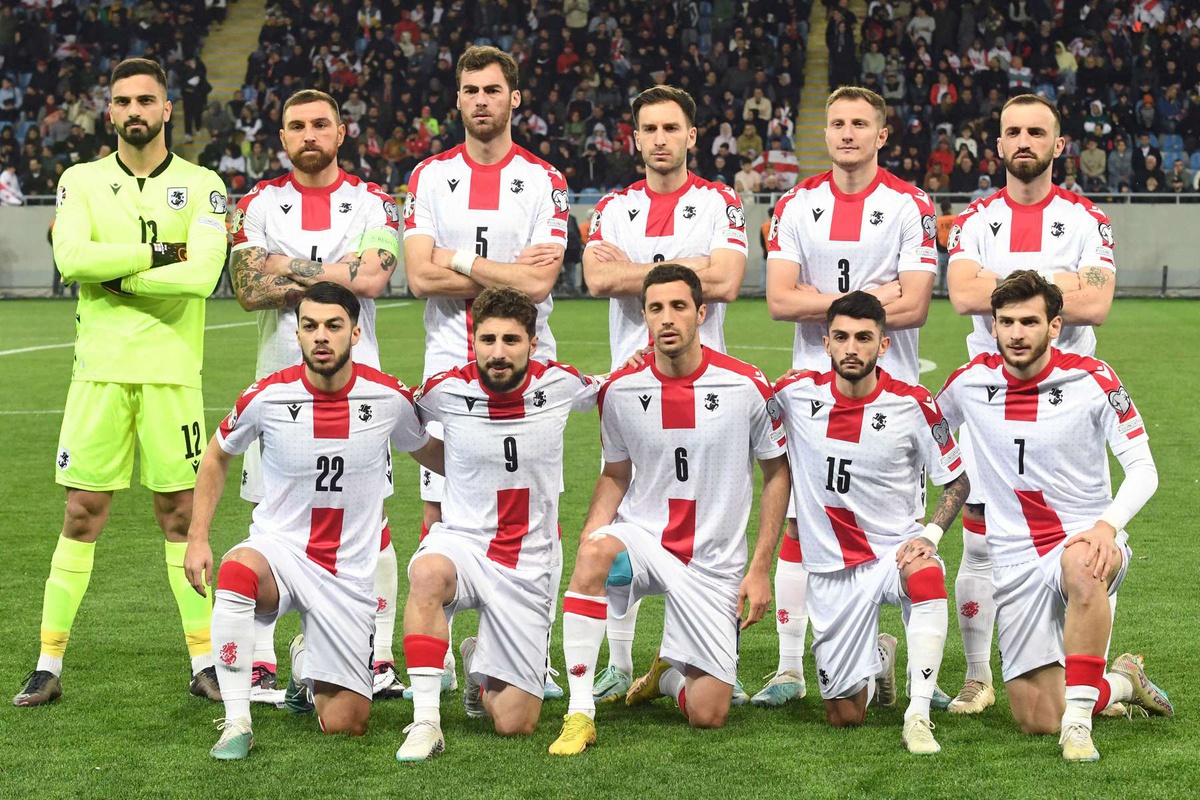 A selecção da Geórgia.