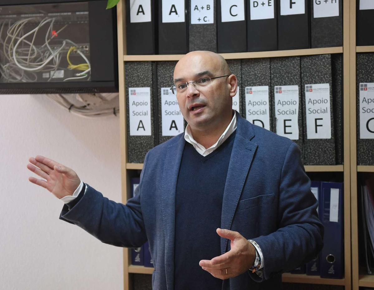 Ricardo Sousa, presidente da direcção do NRM-LPCC.