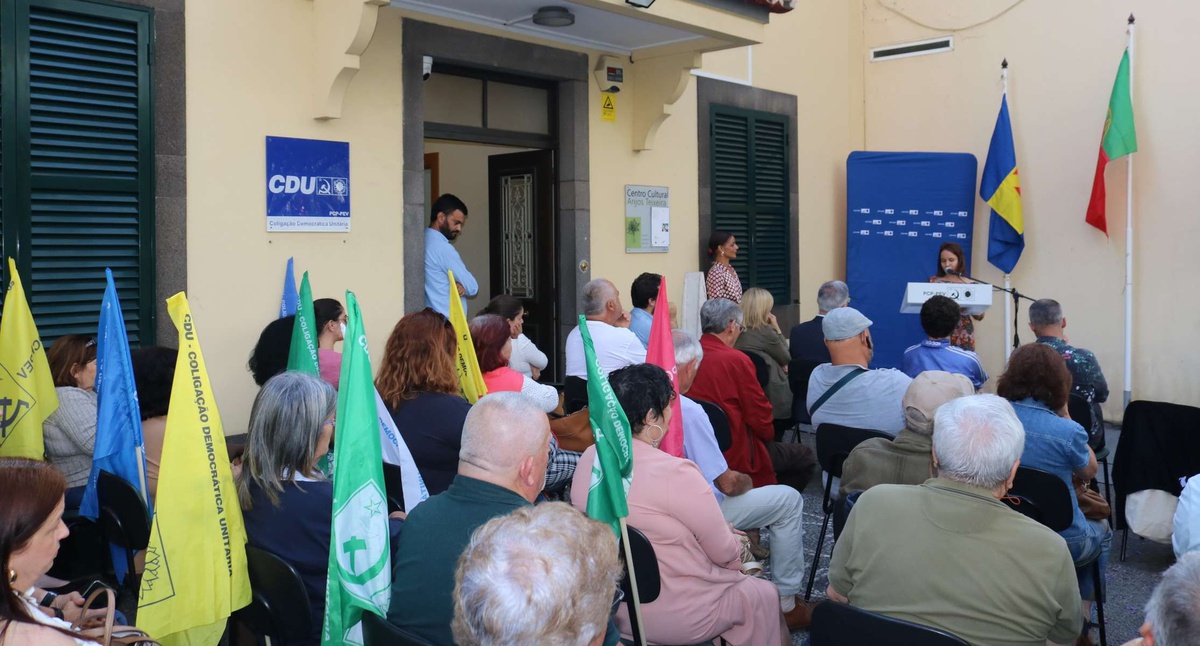 Apresentação das listas decorreu na sede da CDU.