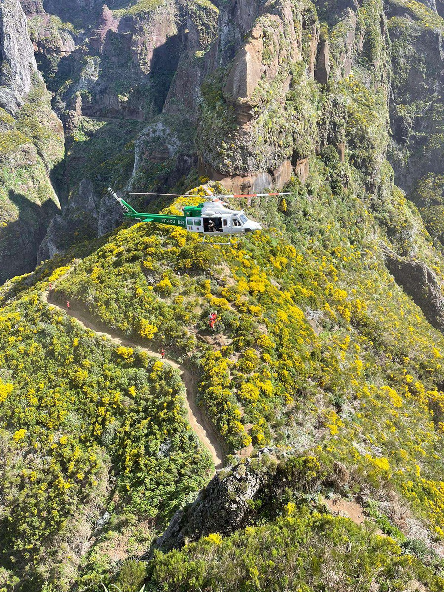 Em 2023, 25 dos 170 resgates contaram com o helicóptero do Serviço Regional de Protecção Civil.