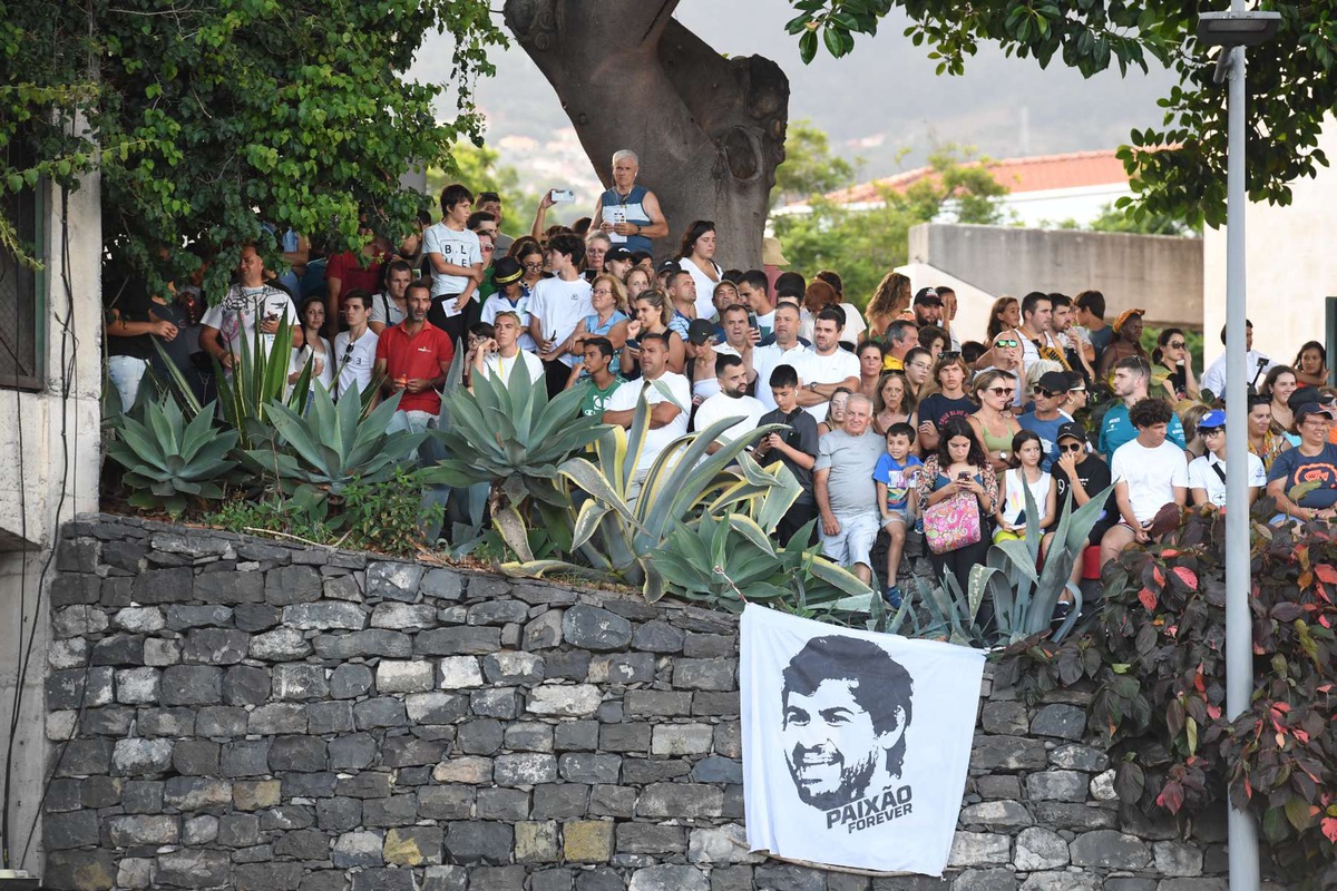 Pedro Paixão também esteve "presente" em mais um espectáculo memorável, que contou com muito público