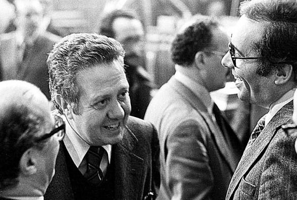 Mário Soares e Mota Pinto lideraram o Governo do Bloco Central.