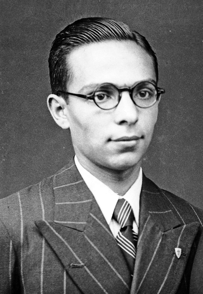 Foto de 1941, quando tinha 20 anos.