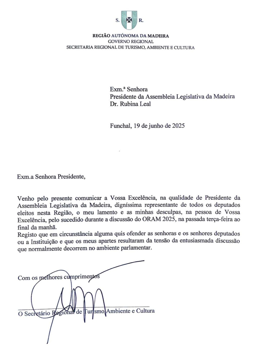 Communication from Eduardo Jesus to Rubina Leal