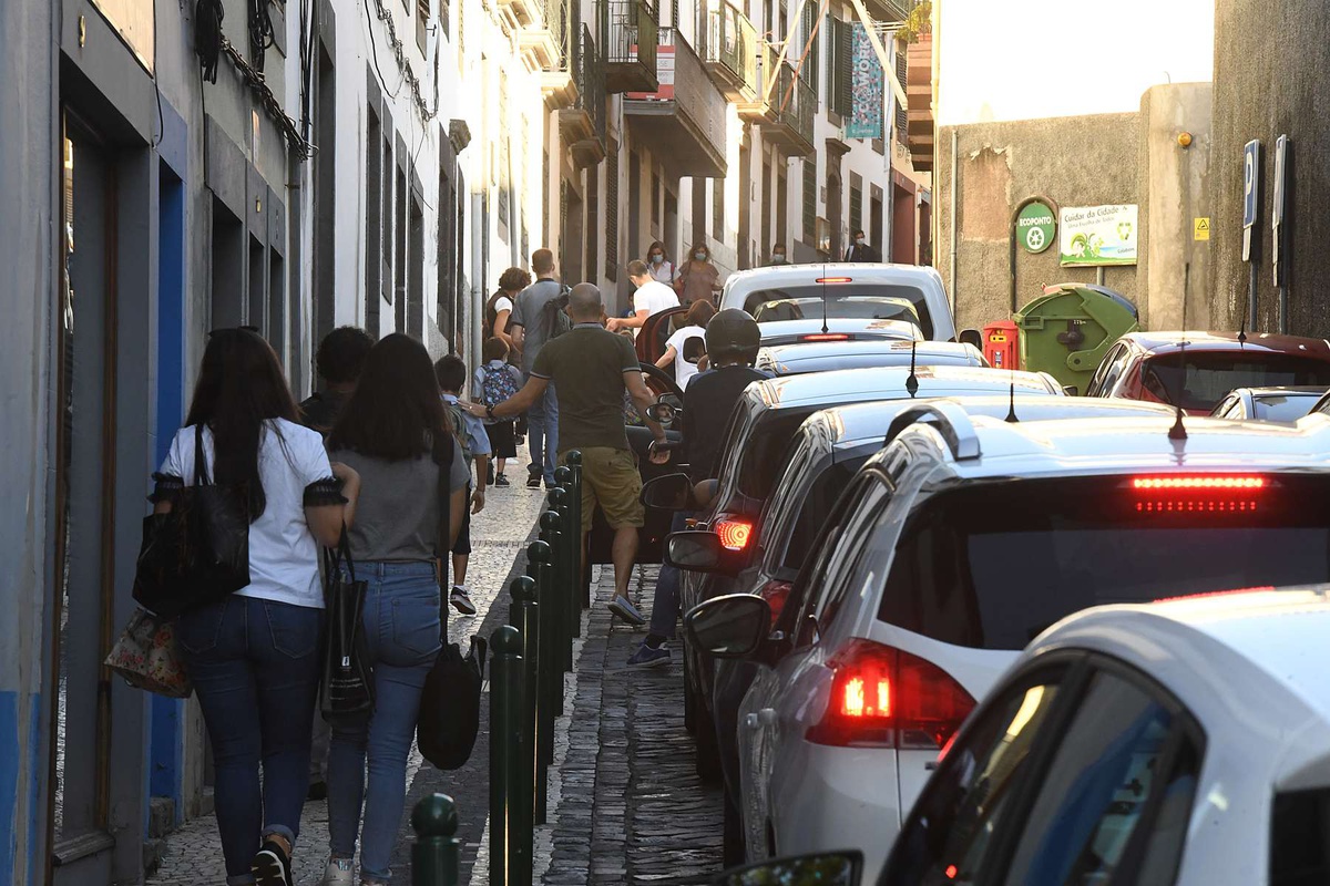 Com o início do ano lectivo estão de volta, também, as complicações no trânsito em horas de ponta.&nbsp;