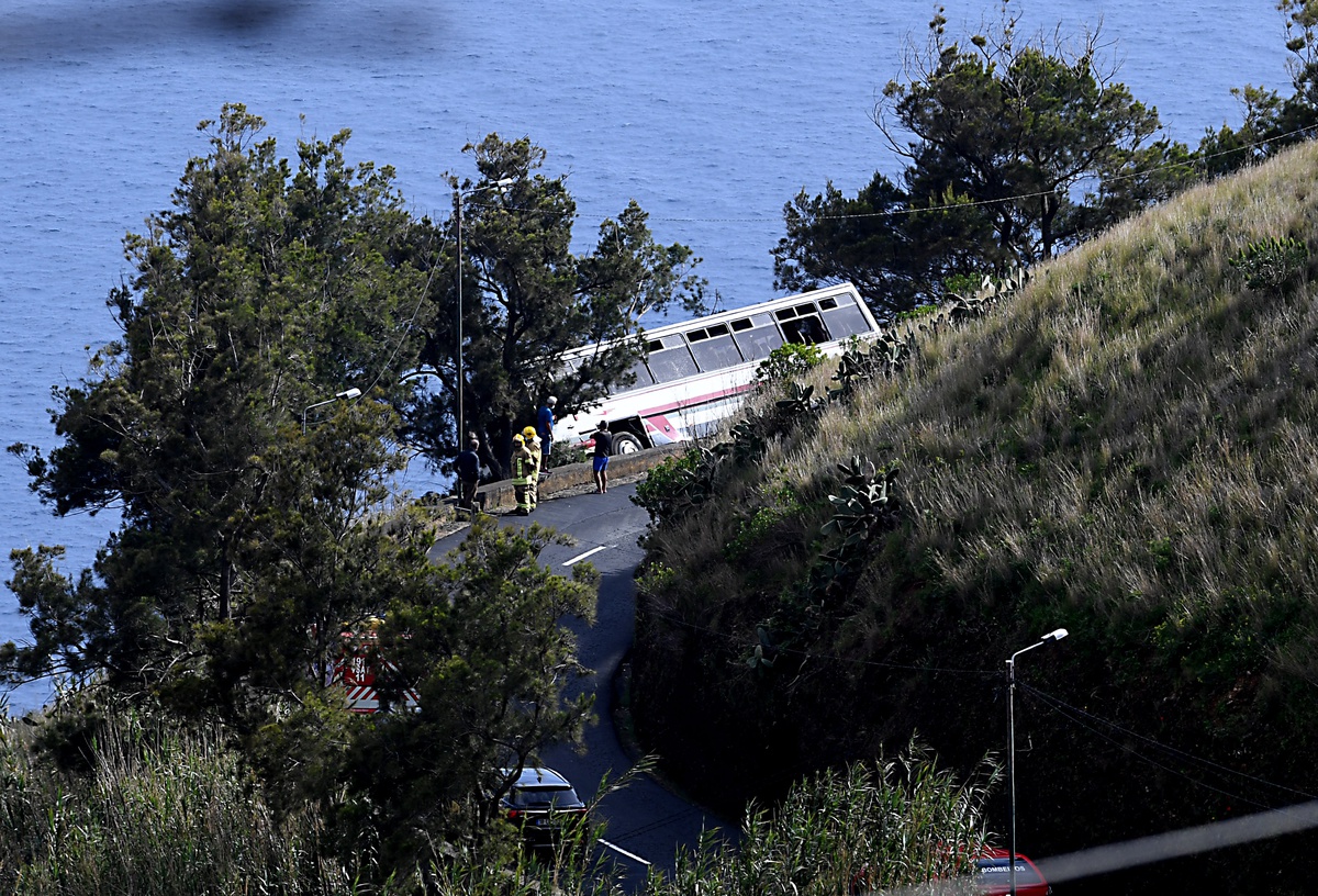 Deste sinistro resultaram quatro feridos. Foto Rui Silva/ASPRESS