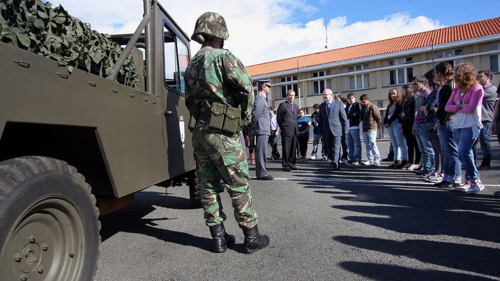 Assinalar do Dia da Defesa Nacional no RG3, no Funchal.&nbsp;