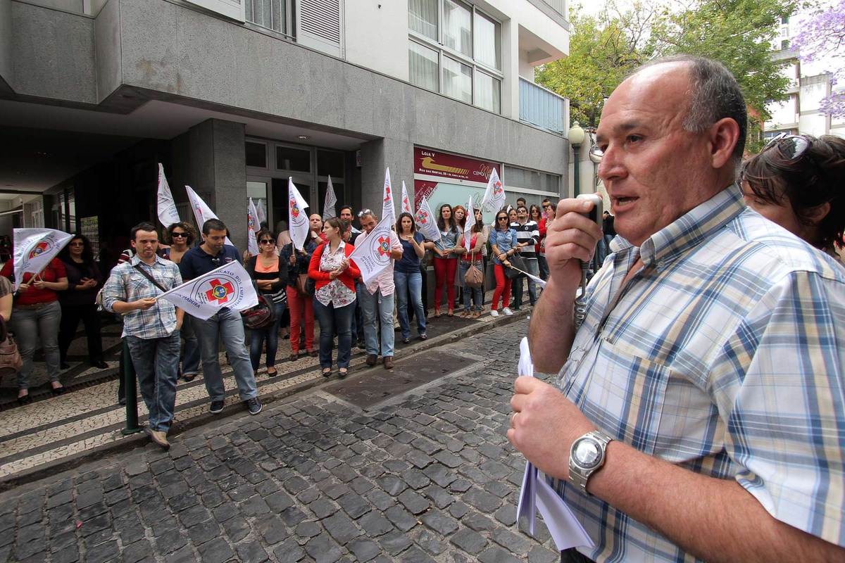 Juan Carvalho, presidente do Sindicato dos Enfermeiros da Região Autónoma da Madeira