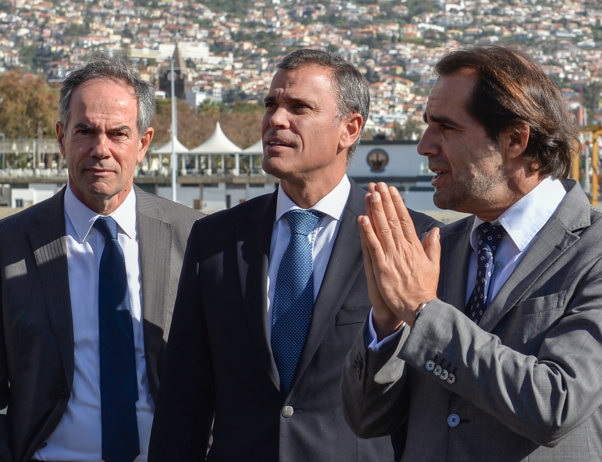 Sérgio Marques, Eduardo Jesus e Albuquerque.