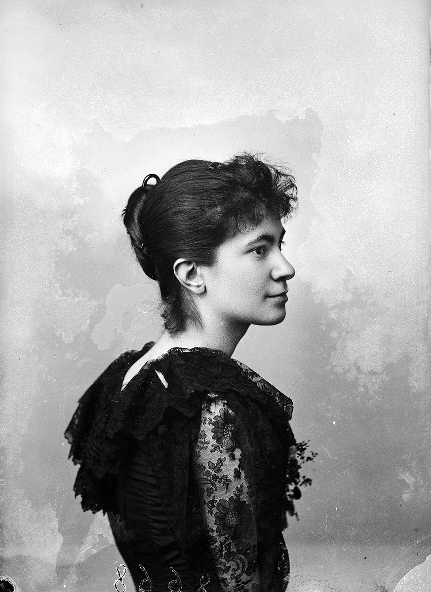 Retrato de uma mulher.&nbsp;