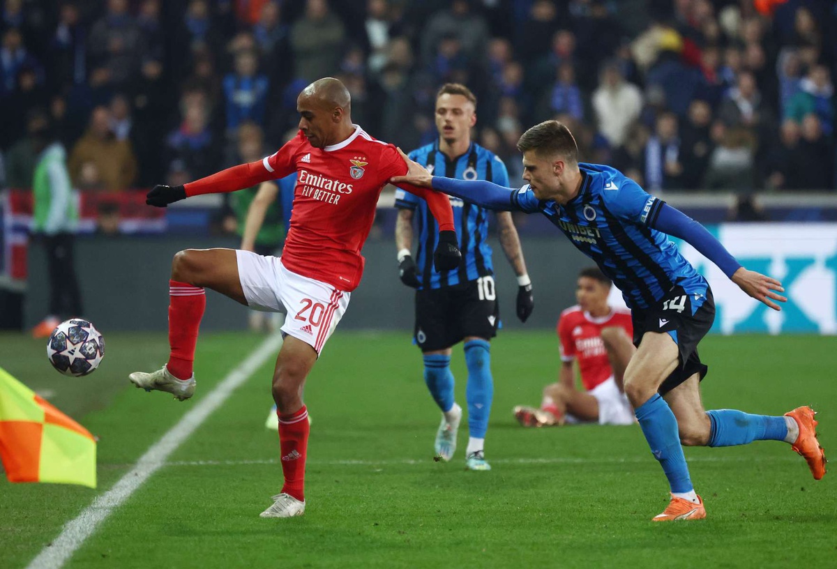 Futebol: Lille empatou, Benfica foi goleado na Liga dos Campeões