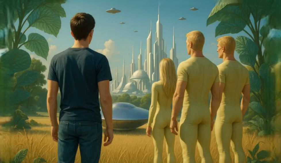 Imagem do vídeo publicado por Preston Dennett no Youtube.