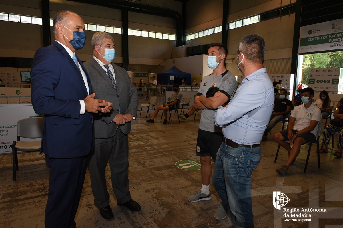 Jorge Carvalho e Pedro Ramos estiveram juntos no Madeira Tecnopolo.