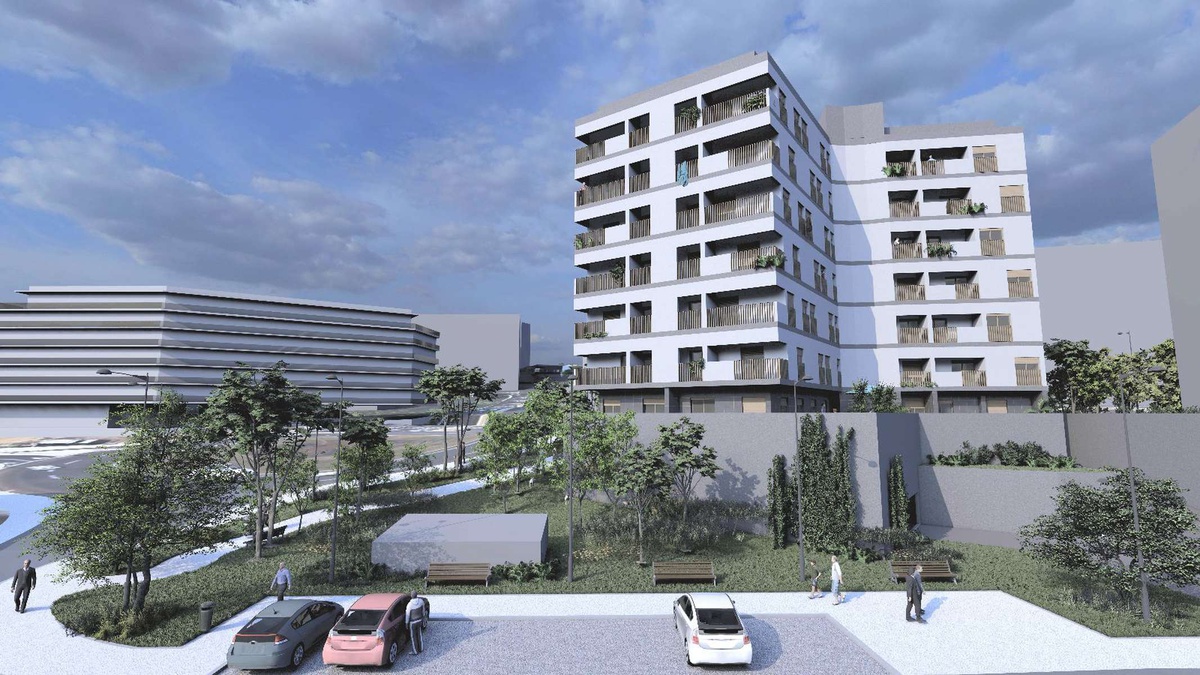 Pedro Calado apresentou ontem este projecto que prevê a construção de 33 novos fogos na Nazaré.