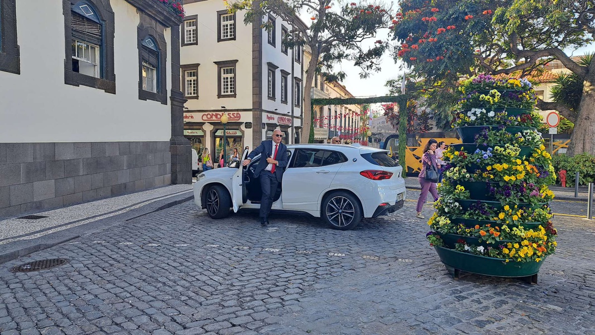 Paulo Cafôfo está de visita à Madeira enquanto secretário de Estado das Comunidades.