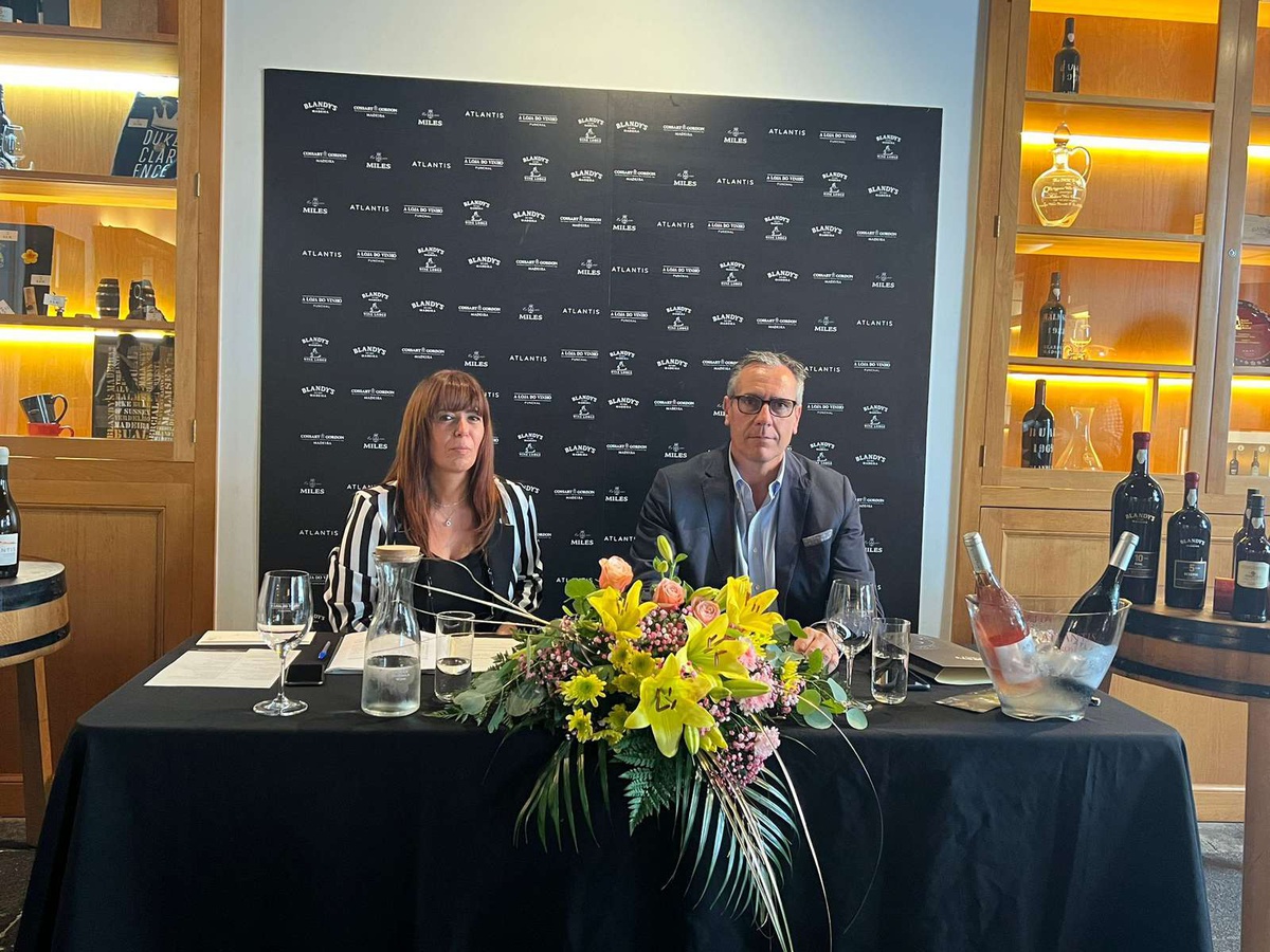 Ana Soares e Nelson Calado da Madeira Wine Company&nbsp;