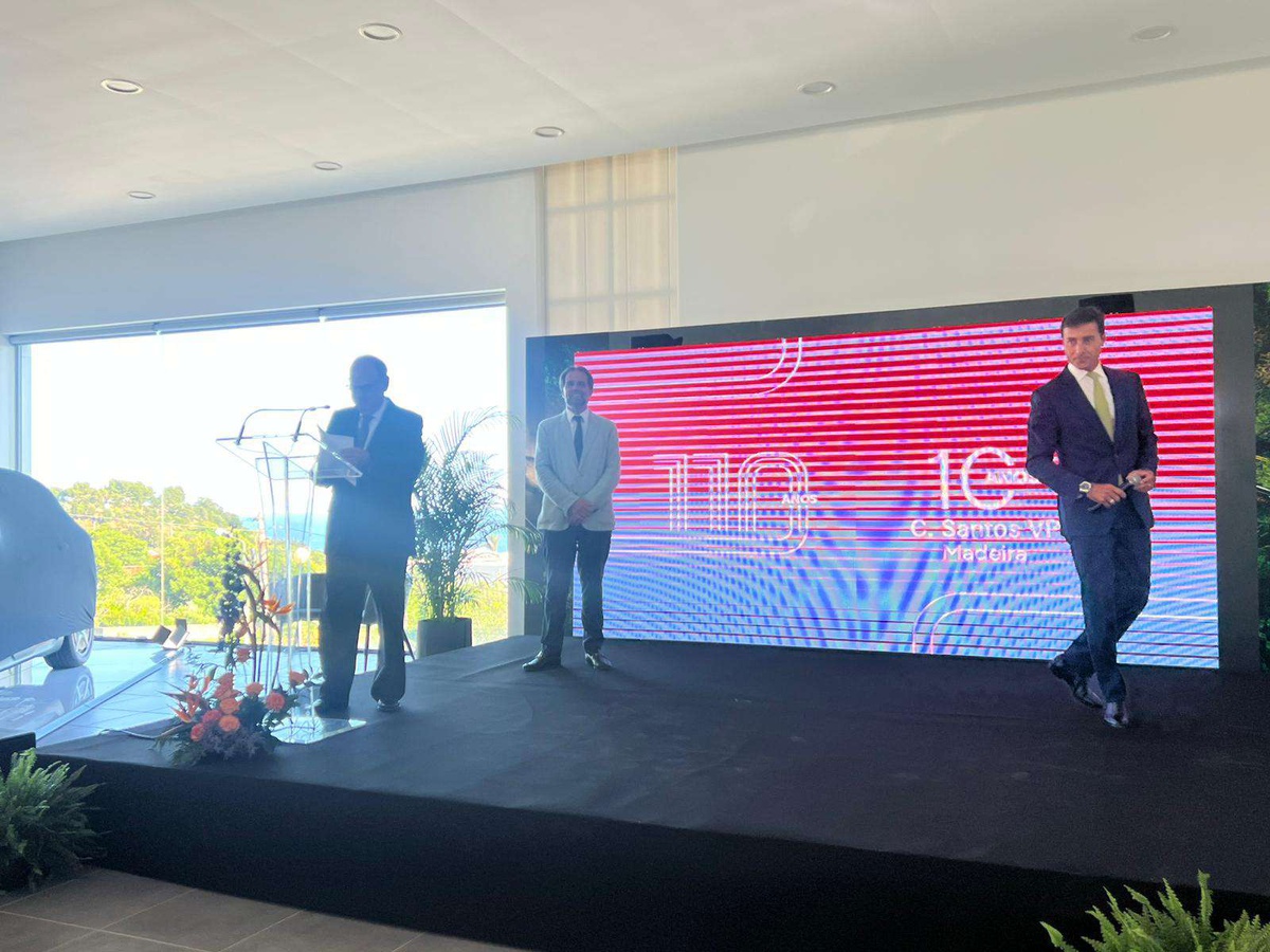 Ricardo Pereira, embaixador da marca, fez as honras da casa.