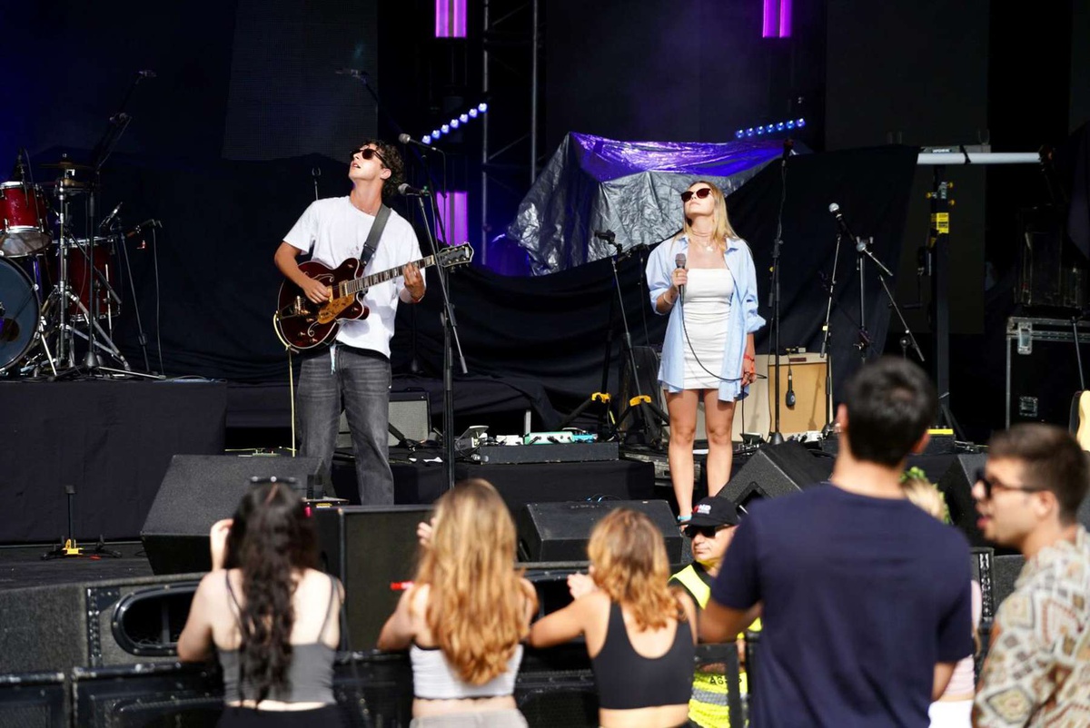 Jovem artista madeirense abriu 10.ª edição do Summer Opening. Miguel Espada/ASPRESS