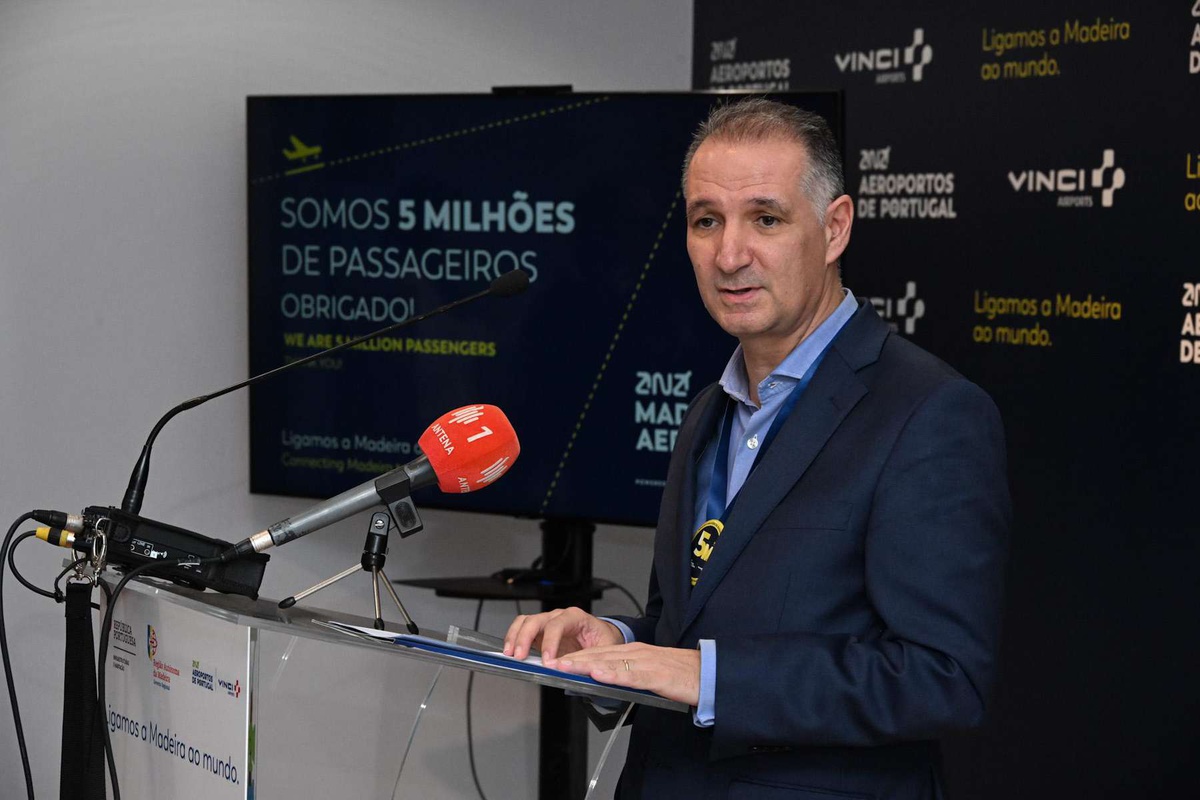 Director do Aeroporto da Madeira, Edgar Carvalho