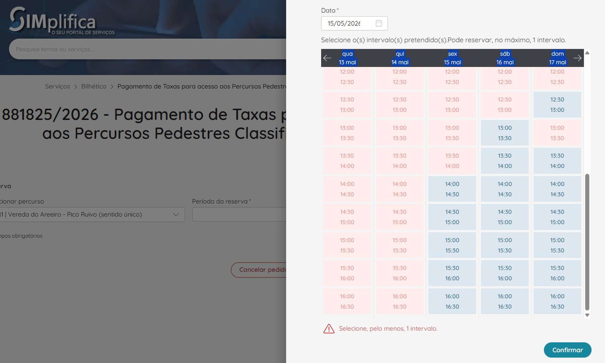 Captura de ecrã feita às 20h05 do dia 29 de Abril.&nbsp;