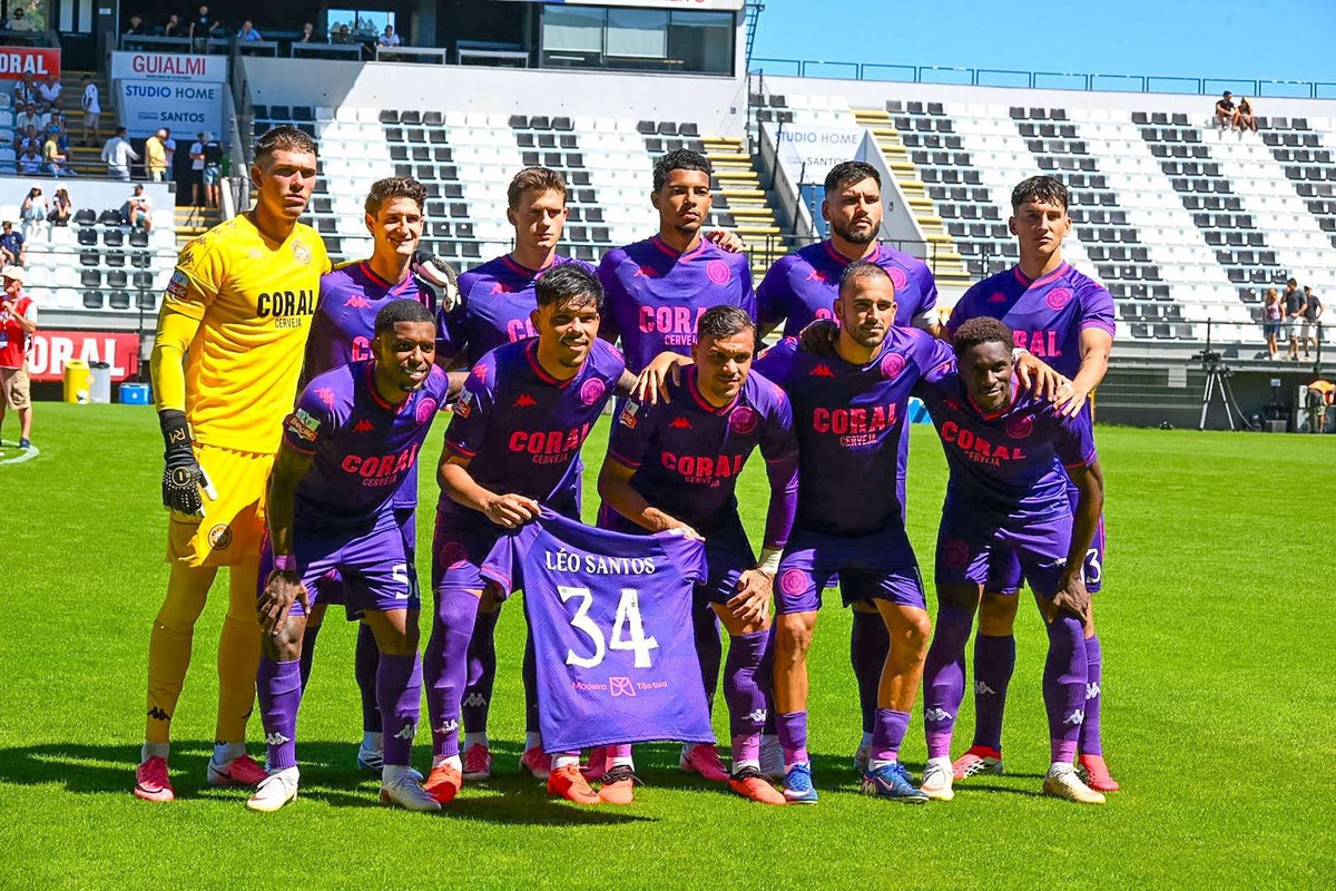 Nacional foi para o intervalo a perder por 3-0. Foto Rui Silva/ASPRESS