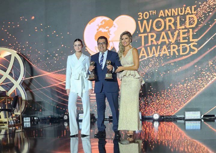 Mario Cruz,&nbsp;Chief
Commercial &amp; Revenue Officer da TAP Air Portugal, recebeu os prémios na
gala dos WTA
