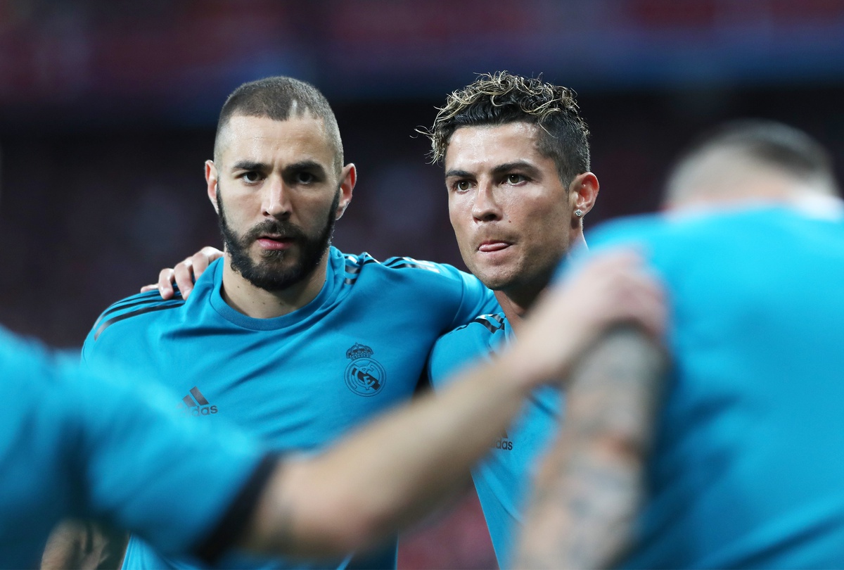 Ronaldo é o melhor jogador de todos os tempos”, diz Benzema