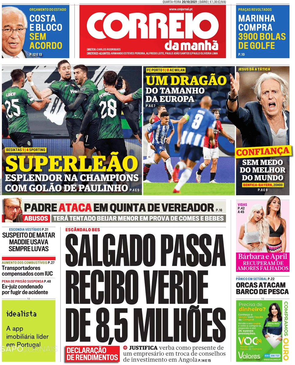 Sporting ataca feito histórico - Sporting - Jornal Record