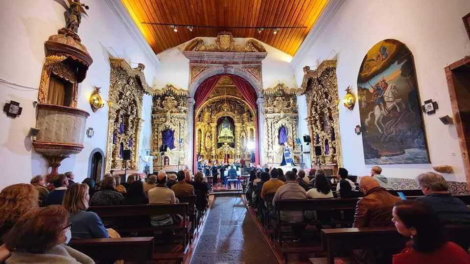 Concerto na Igreja matriz de São Jorge.