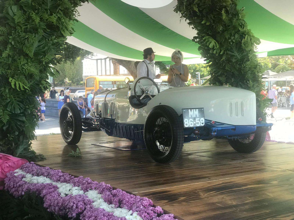 O Ford A Roadster, de 1933, que participou em muitas provas desportivas no continente.
