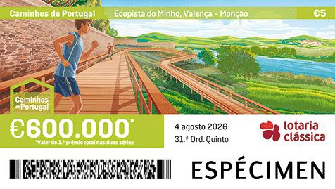 O primeiro prémio do último sorteio da Lotaria Clássica foi para um apostador que comprou o bilhete premiado no Funchal.&nbsp;