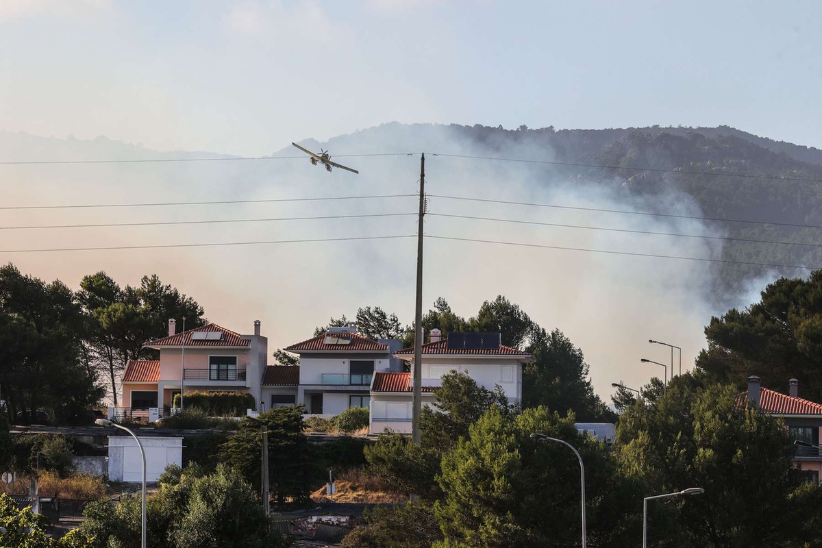 Fogo em mato acciona Sapadores do Funchal —