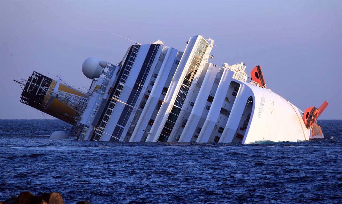 Cruzeiro italiano Costa Concordia.