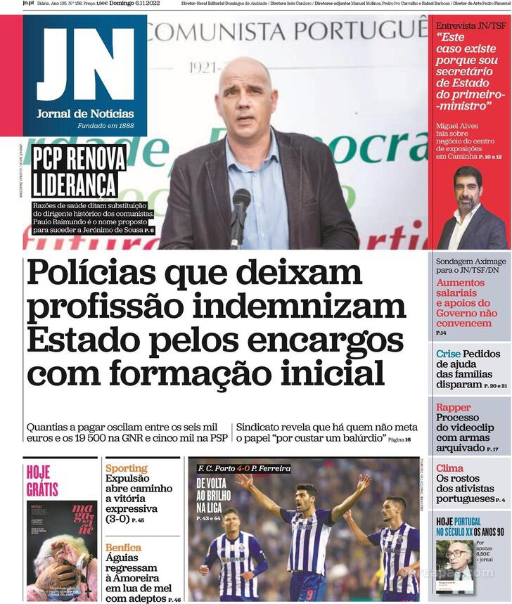 Conhe a Os Destaques Das Capas Dos Jornais Nacionais DNOTICIAS PT Conhe a Os Destaques Das Capas Dos Jornais Nacionais DNOTICIAS PT