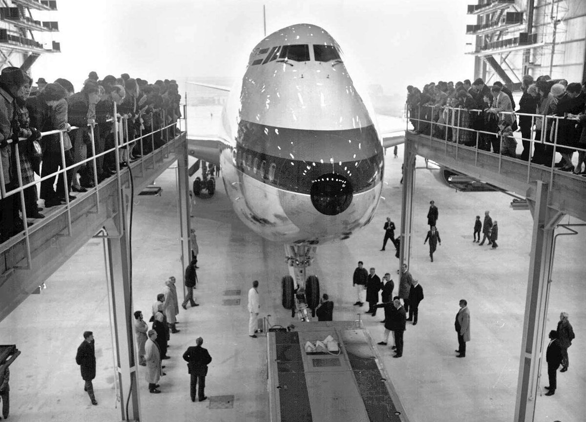 O Boeing 747.