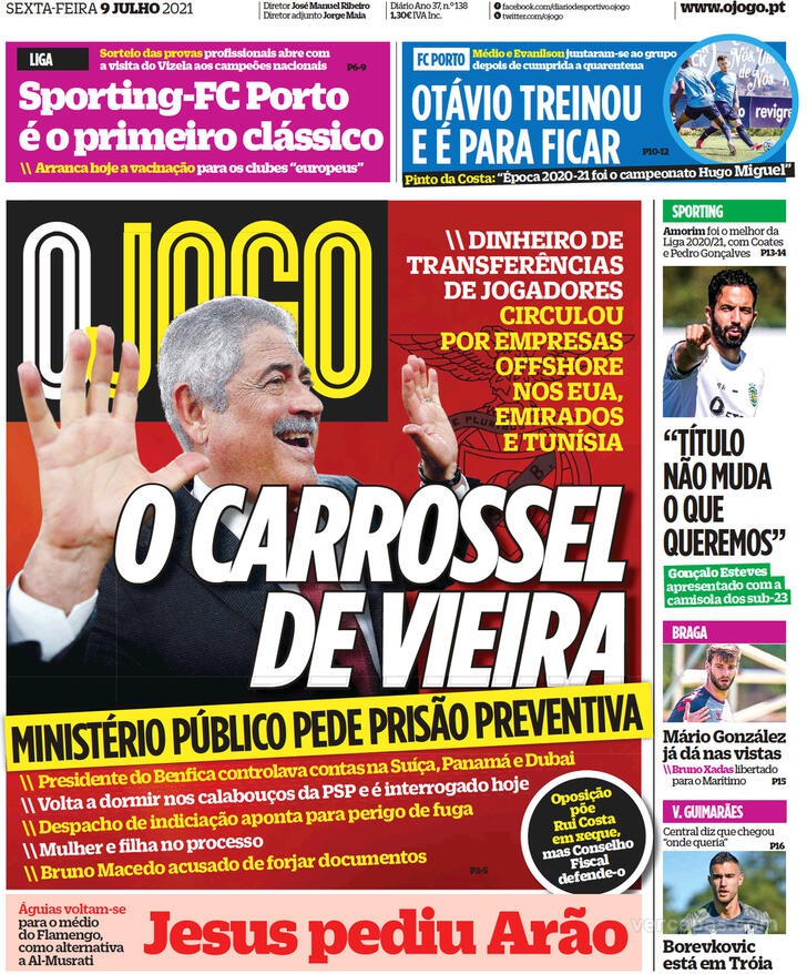 Jornal de Angola - Notícias - 1 Liga: Leões e FC Porto jogam hoje  “clássico” português