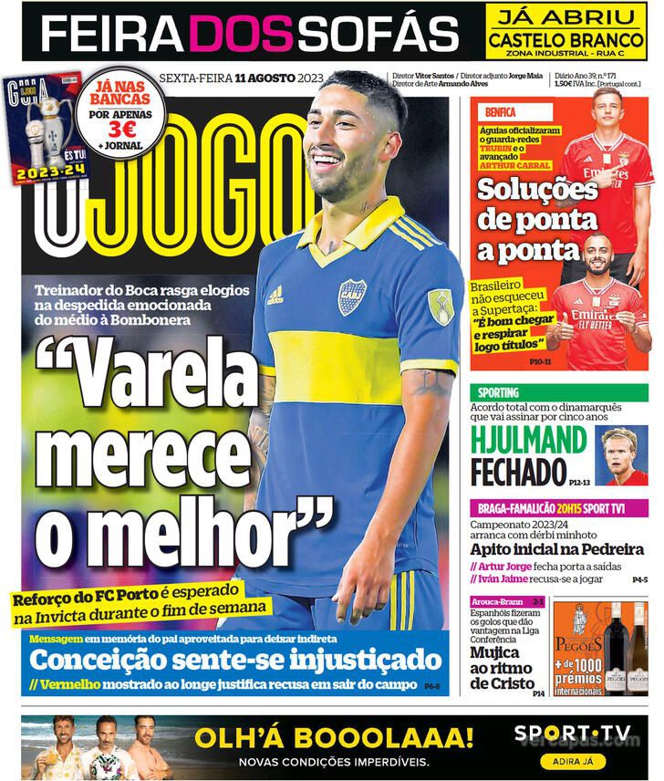 Arthur assina hoje com o Sporting por cinco épocas - Sporting - Jornal  Record