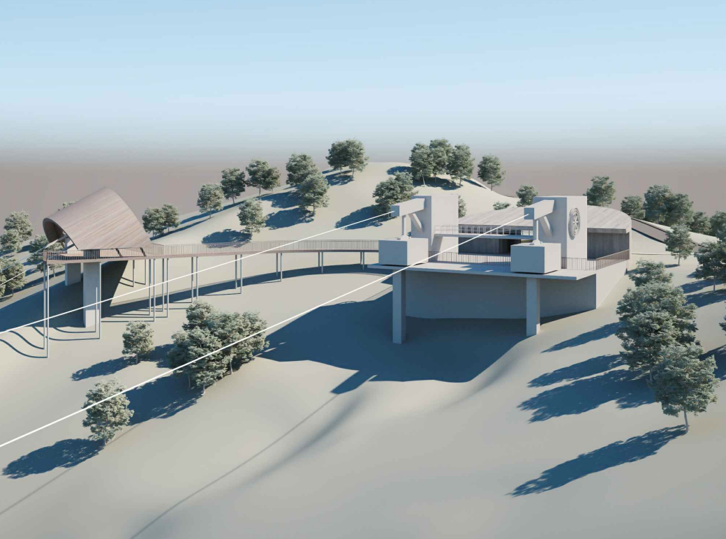 Projecto do Teleférico do Curral das Freiras.