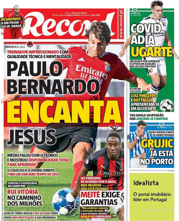 Vitória portista apura Benfica para o Mundial de clubes de 2025 - Benfica -  Jornal Record