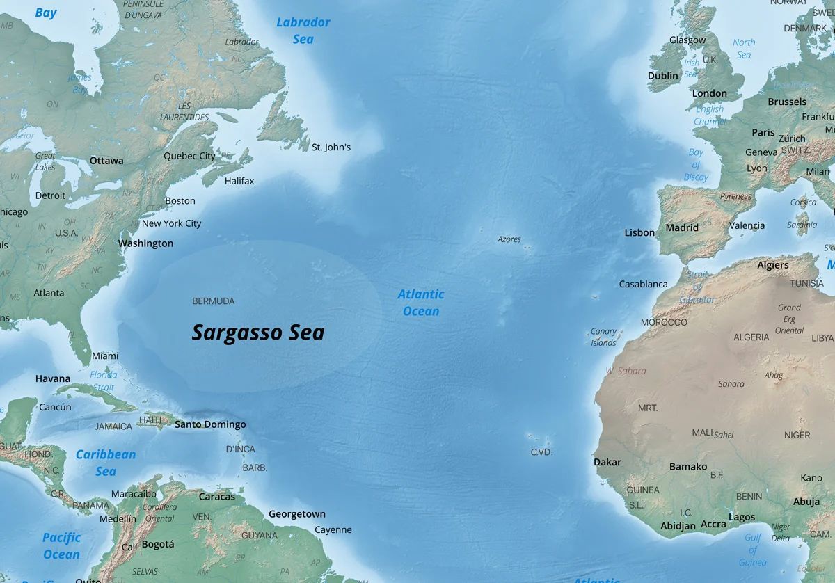 Foto DR/Caitlin Dempsey, com dados do Natural Earth.