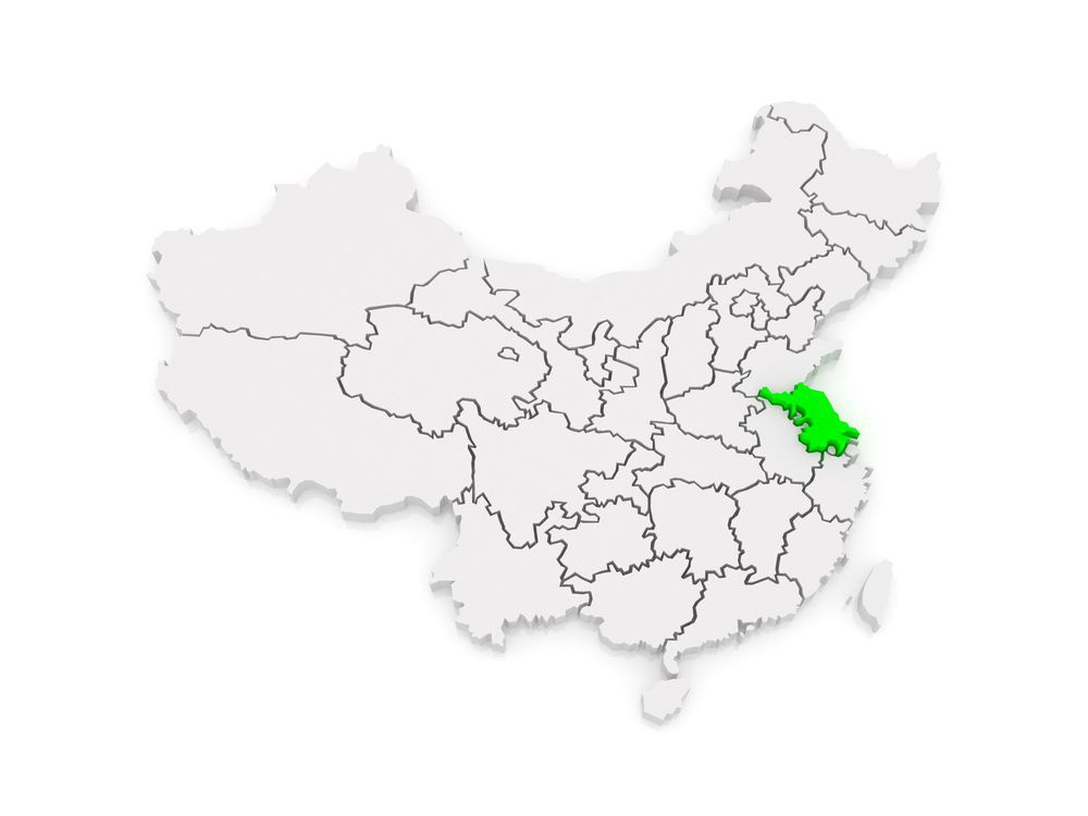 A província de Jiangsu na China. Foto Shutterstock