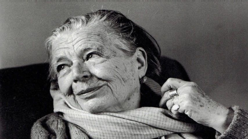 Marguerite Yourcenar, autora de 'Memórias de Adriano'.&nbsp;