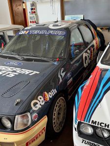 Snijers irá presentar-se ao volante de um Ford Sierra RS Cosworth