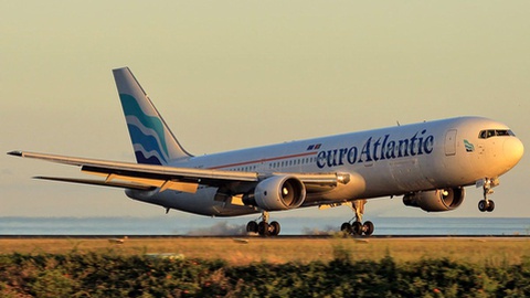 A euroAtlantic foi inicialmente denominada Air Zarco, em 1993, pelo fundador Tomaz Metello, tendo adoptado o nome Air Madeira&nbsp;até 2000.&nbsp; &nbsp;Foto Arquivo&nbsp;&nbsp;