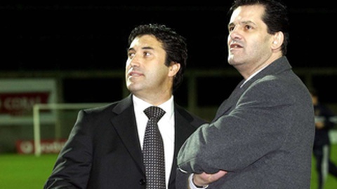 José Peseiro e Rui Alves&nbsp;